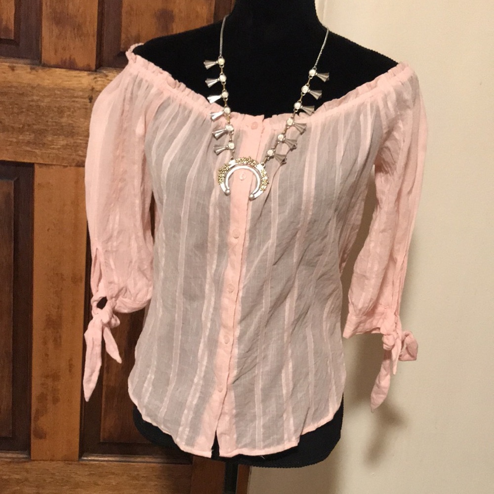 Pink Cotton Blouse